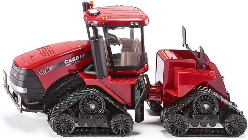 siku 3275, Case IH Quadtrac 600 Raupenschlepper Traktor, 1:32, Metall/Kunststoff, Rot, Funktionales