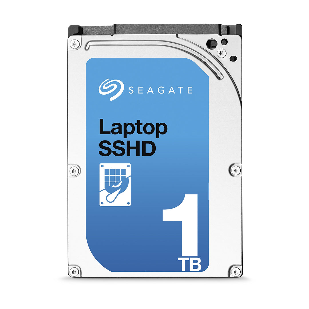 Seagate Hybridfestplatte mit 1 TB Speicher und 8 GB SSD Flashspeicher, 5.400RPM, 64 MB, SATA, 9,5 mm