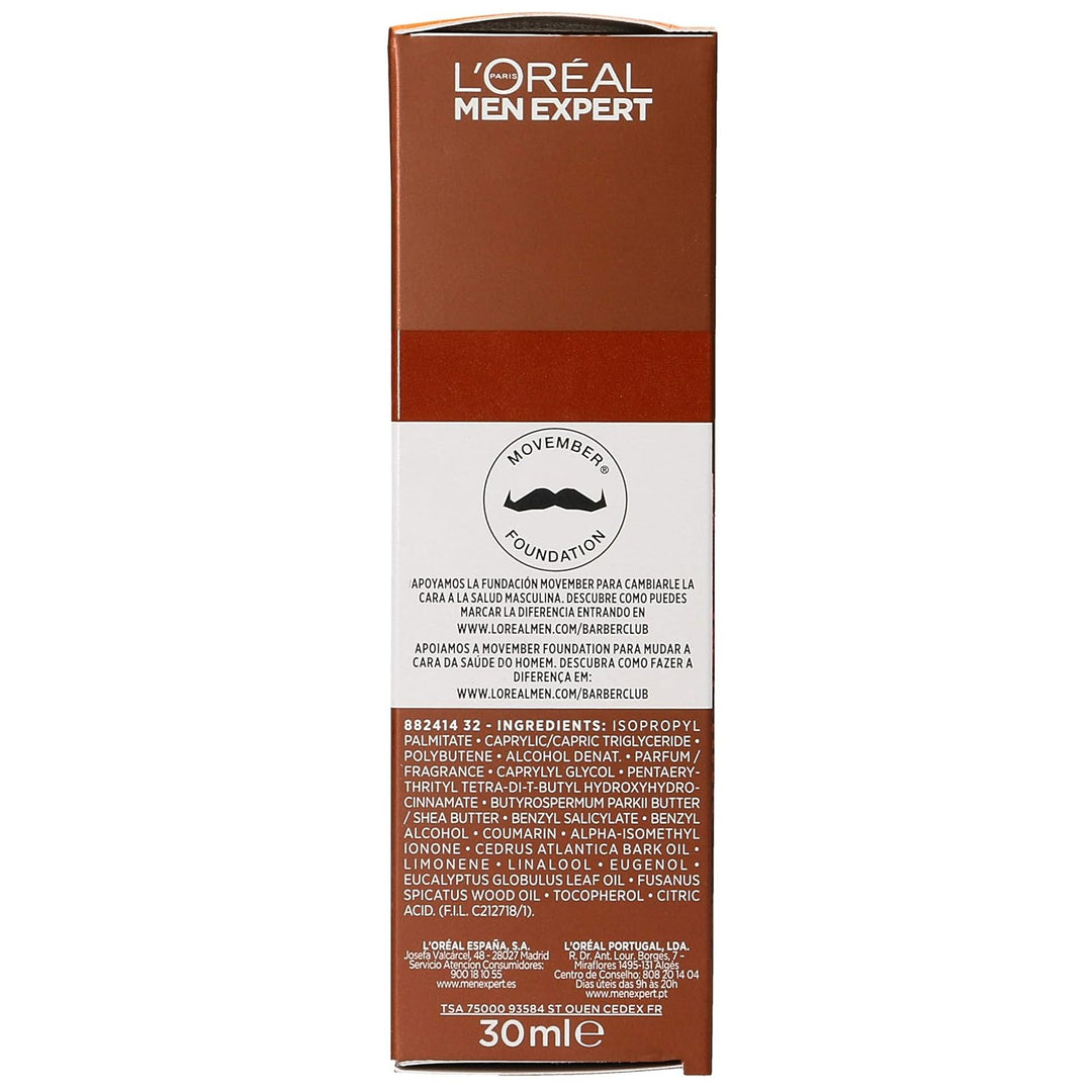 L´Oreal Men Exp.Barb.Aceite 30 Bartöl, 30 ml, Bartöl, 30 ml