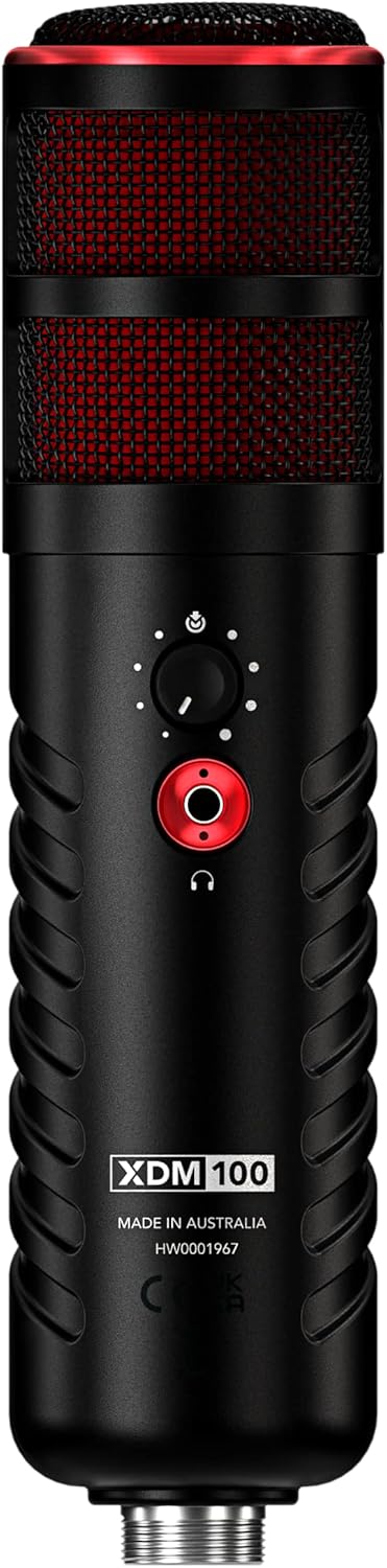 RØDE X XDM-100 Professionelles dynamisches USB-Mikrofon und virtuelle Mixing-Lösung für Streamer und
