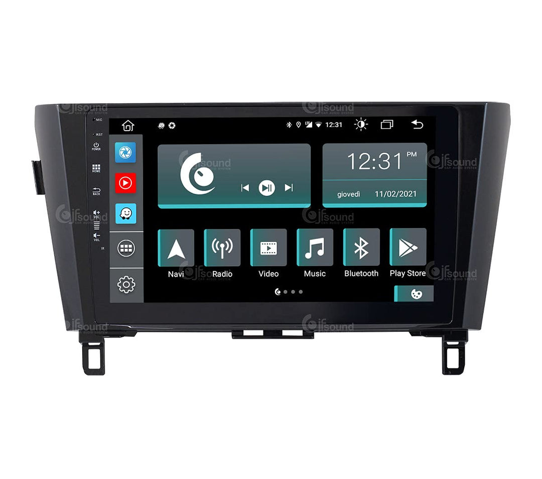 Personalisiertes Autoradio für Nissan Qashqai Xtrail mit 360°-System serienmässig Android GPS Blueto