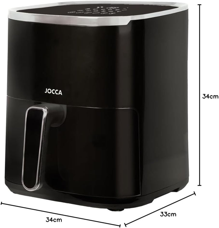 JOCCA - Heissluftfritteuse 5L Heissluftfritteuse | Ölfreie Fritteuse 1450W| Luftfritteuse| Air Fryer