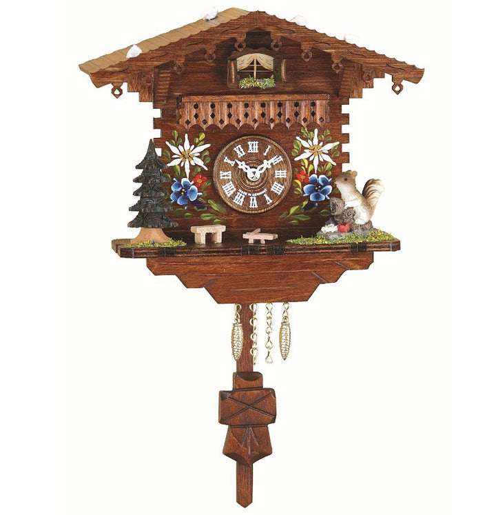 Trenkle Kuckulino Schwarzwalduhr mit Quarzwerk und Kuckuckruf TU 2038 PQ