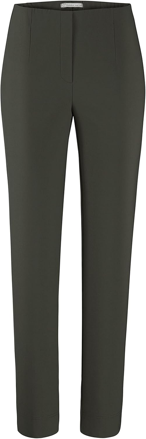 Stehmann, INA-800-14060 Lange gerade geschnittene Stretch-Hose 34 Camel Light, 34 Camel Light