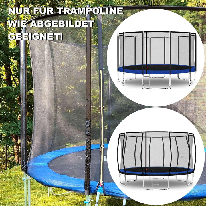 Baunsal® Trampolin Sicherheitsnetz Ø 183 185 244 250 275 277 300 305 335 337 366 370 396 400 427 430
