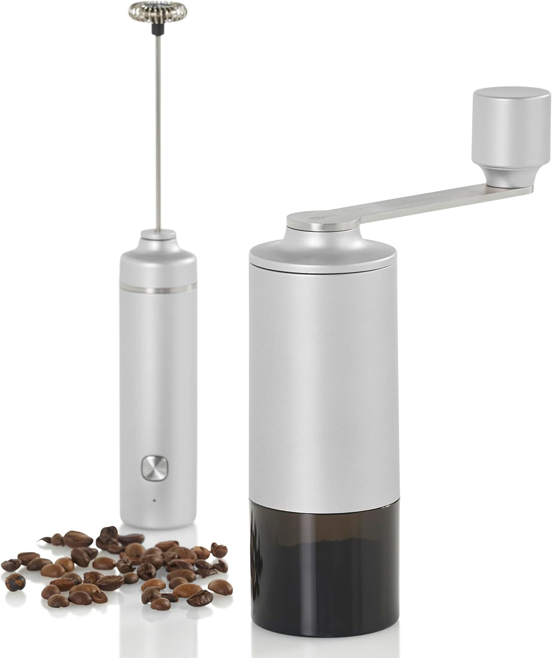 AdHoc MC12 Kaffeemühle Moro | Manuelle Mühle mit CeraCutXL Keramikmahlwerk & DirectDrive-Kurbel | St