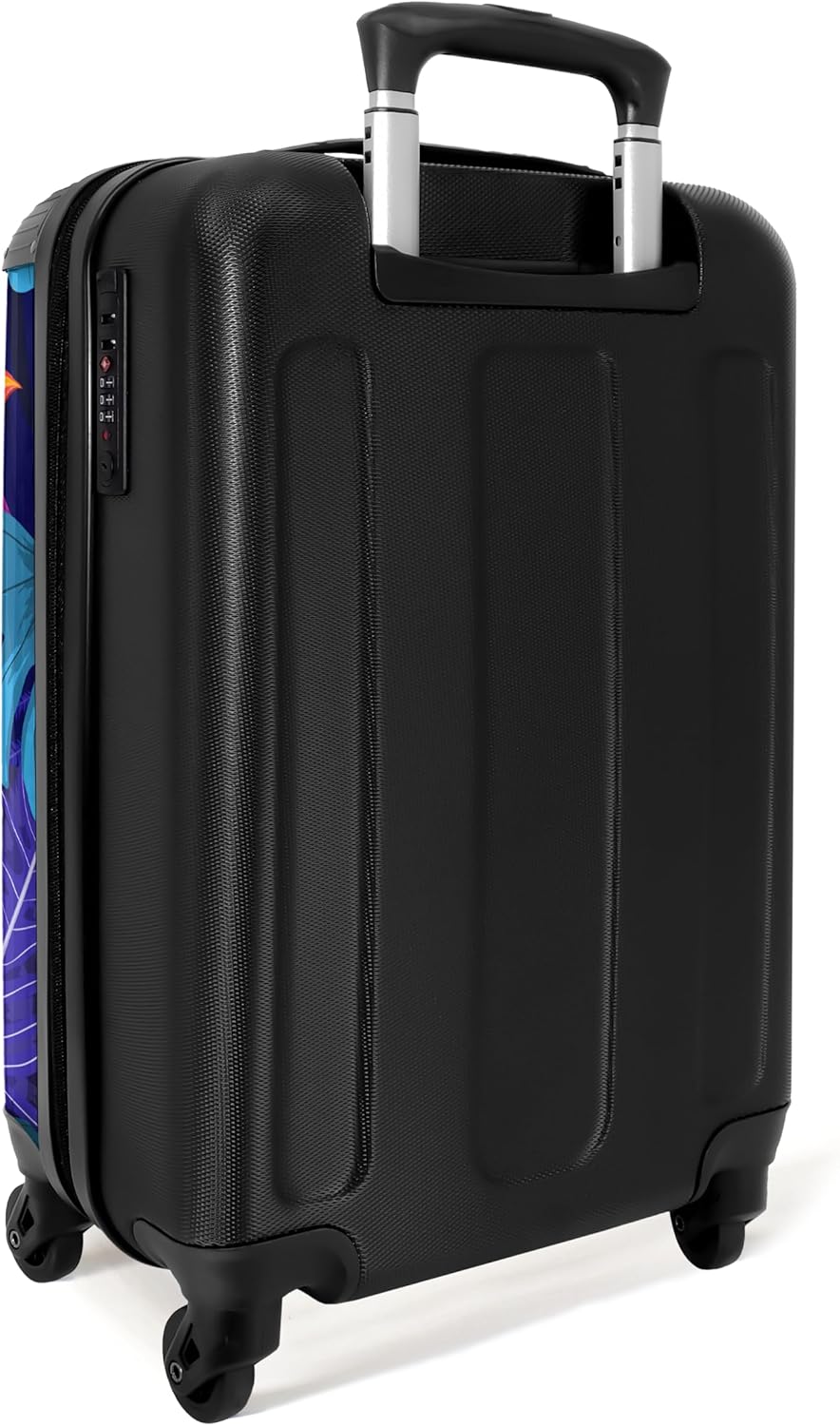NoBoringSuitcases.com® Koffer Handgepäck Trolley Rollkoffer Kleine Reisekoffer mit 4 Rollen - Dschun