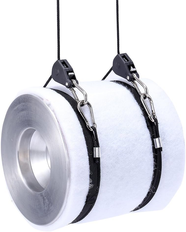 iPower 1/8" 6-Paar Seil Ratsche mit Haken, Seil Ratsche Kleiderbügel Aufhänger für Hängende Zelt Wac