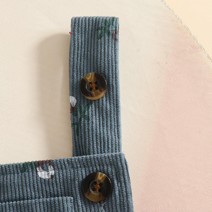 Kleinkind Baby Mädchen Sommerkleidung Rippstrick-Tops Trägerhosen mit Blumenmuster und Stirnband 18-