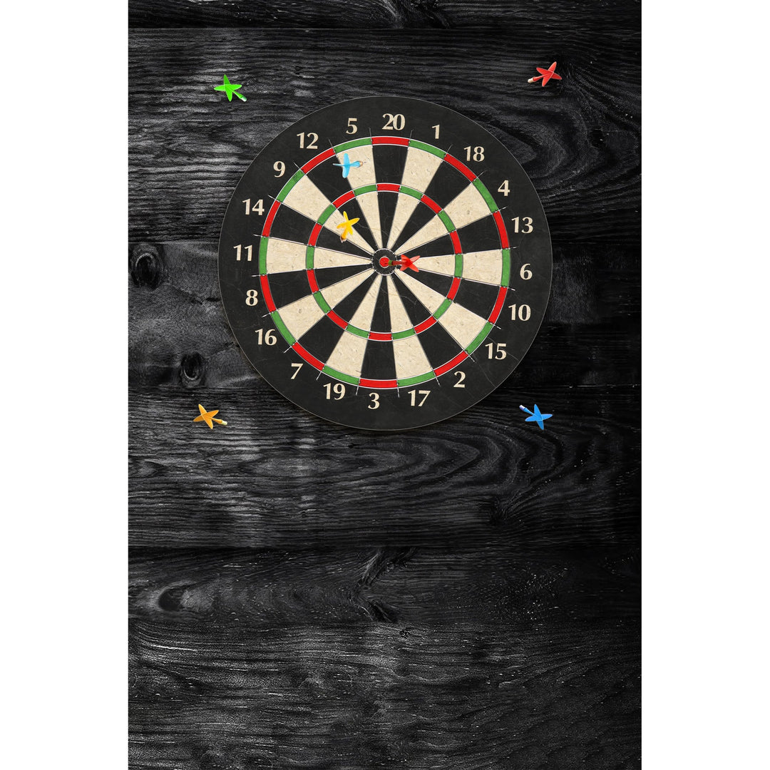KEAGAN Filz Holzmaserung Dartscheibe Wandschutz Dartscheibe Surround Wandschutz Dartscheibe Wandschu