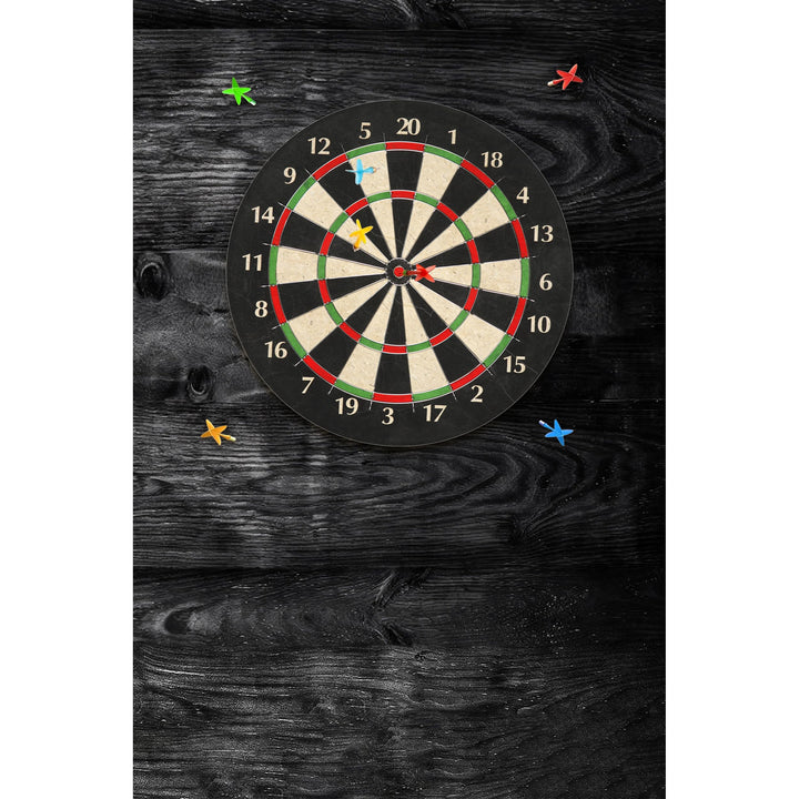 KEAGAN Filz Holzmaserung Dartscheibe Wandschutz Dartscheibe Surround Wandschutz Dartscheibe Wandschu