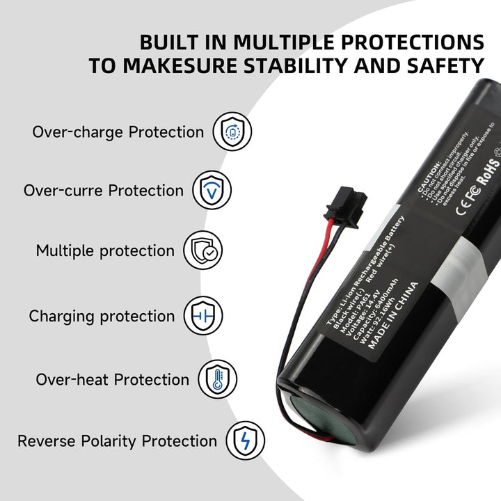 K KYUER 6400mAh PA61 Rechargeable Saugroboter Akku für Eufy RoboVac X8 Series RoboVac X8,RoboVac X8