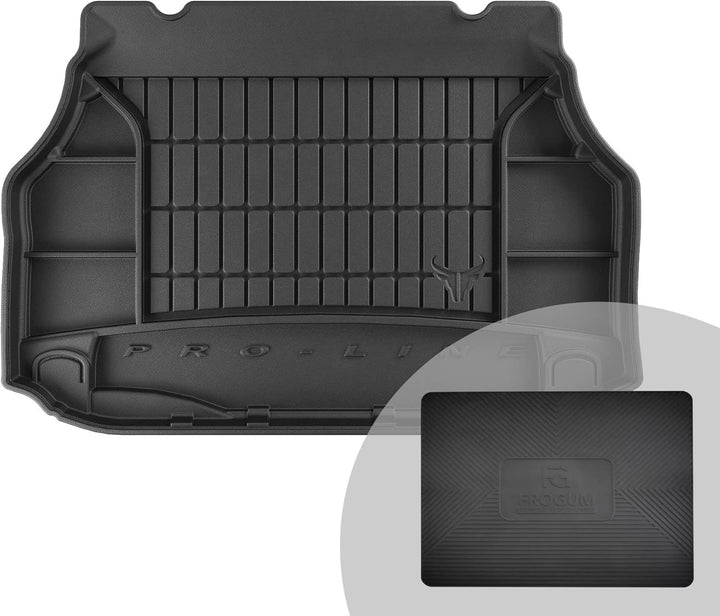 FROGUM ProLine 3D Gummimatte Exklusive Auto Kofferraummatte Kofferraumwanne für Mercedes-Benz C-Klas