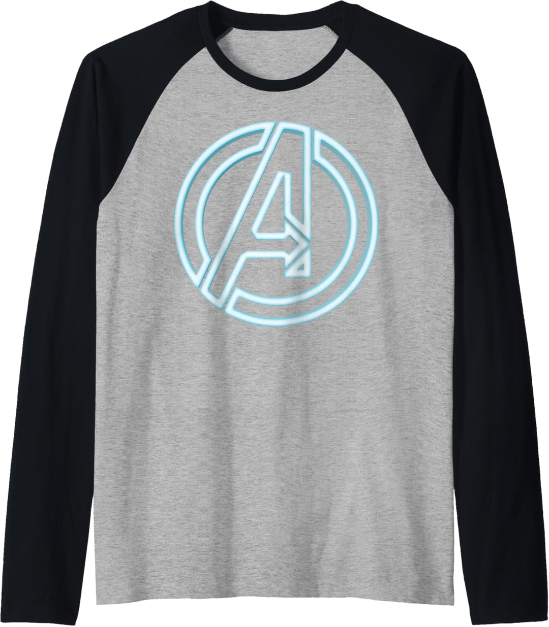 Marvel Avengers Soft Neon Logo Raglan