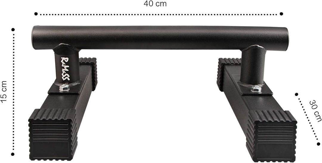 RAMASS Fitness Parallettes, Push Up Bar, Gymnastik, Calisthenics,