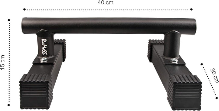 RAMASS Fitness Parallettes, Push Up Bar, Gymnastik, Calisthenics,