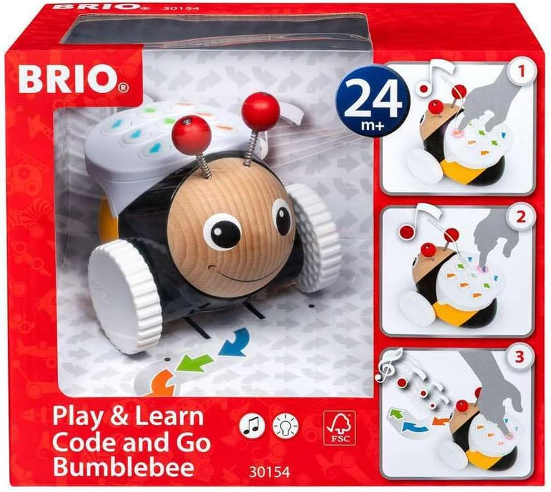 BRIO 30154 - Code & Go Programmierbare Hummel