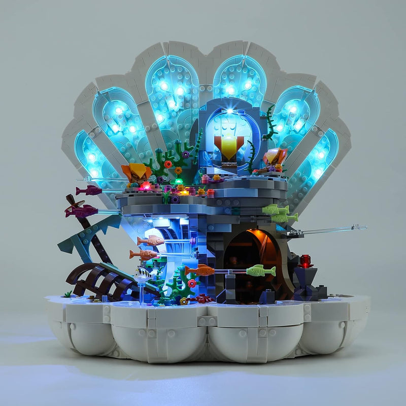 LIGHTAILING Led Licht für Lego- 43225 Arielles königliche Muschel – Beleuchtungsset Kompatibel Mit L