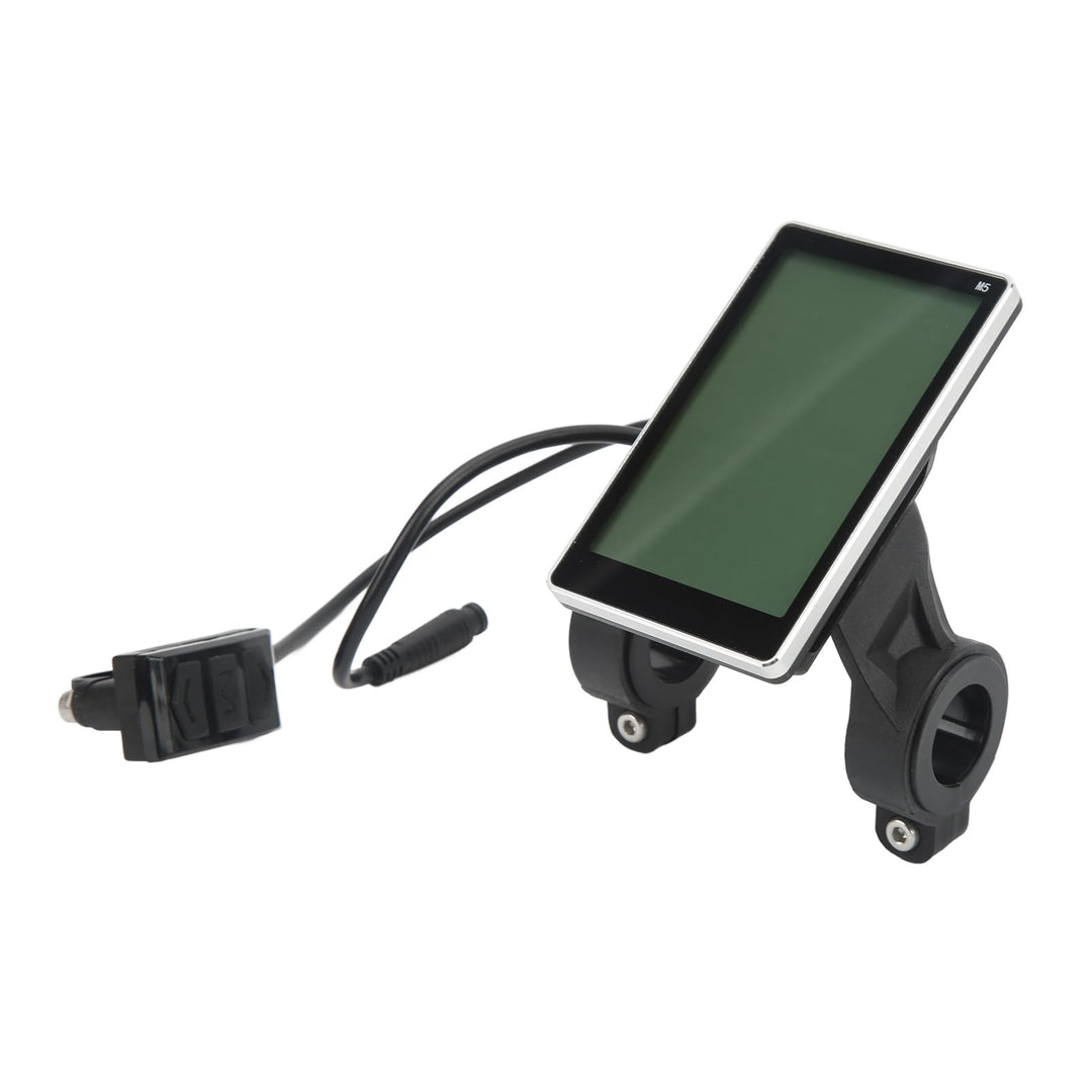 Elektrofahrradanzeige, Elektrofahrrad M5 LCD -Display Wasserdichtes Stecker Panel Elektrische Scoote