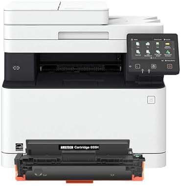 Amstech Kompatibel Toner als Ersatz für Canon 055H 055 i-SENSYS MF744Cdw MF741Cdw MF743Cdw MF745Cdw