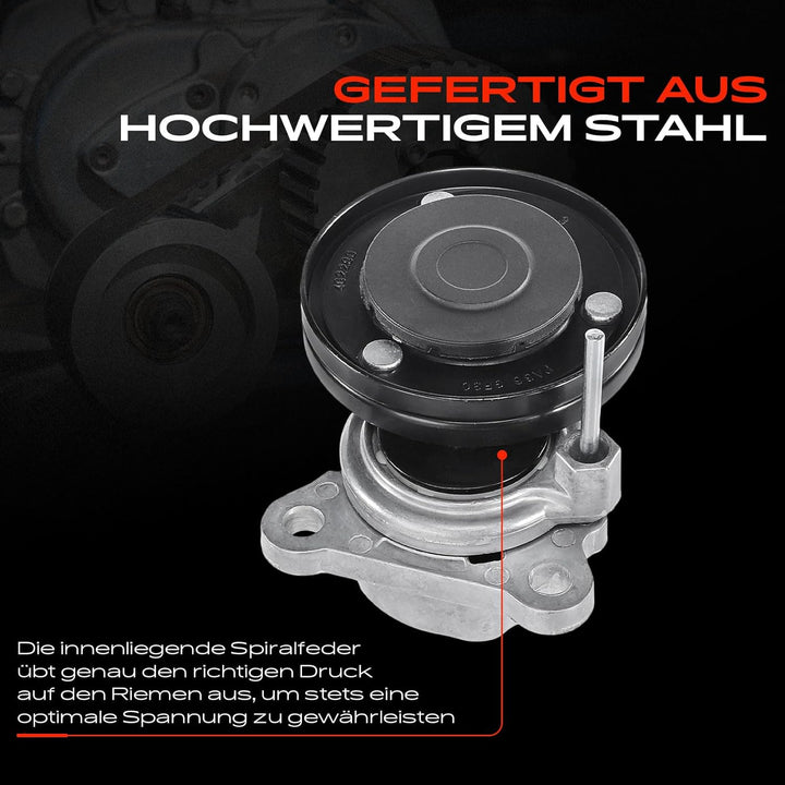 Frankberg Spannrolle Riemenspanner Kompatibel mit Freelander L314 Soft Top LN MG 6 ZR ZS ZT 200 XW R