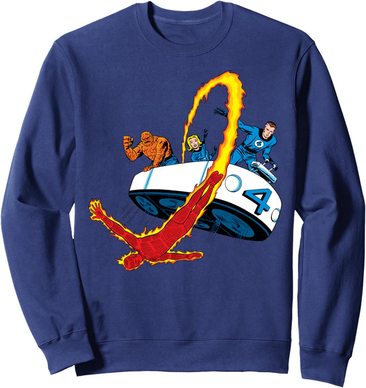 Marvel Fantastic Four Fantasti-car Sweatshirt