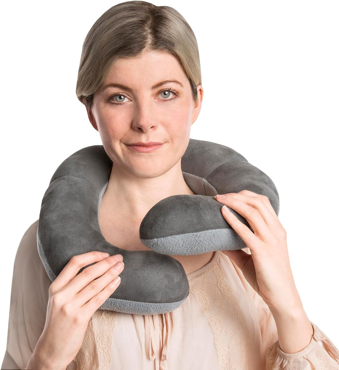 Travelon Deluxe Wrap-N-Rest Pillow, Dark Gray/Light Gray Einheitsgrösse Dunkelgrau/Hellgrau, Einheit