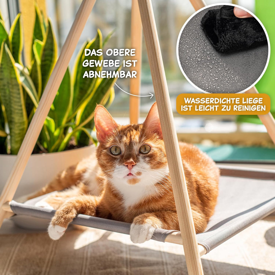Outentin hundehöhle für kleine Hunde und Haustier – Stylish Katzenbett höhle – Modische hundehütte I