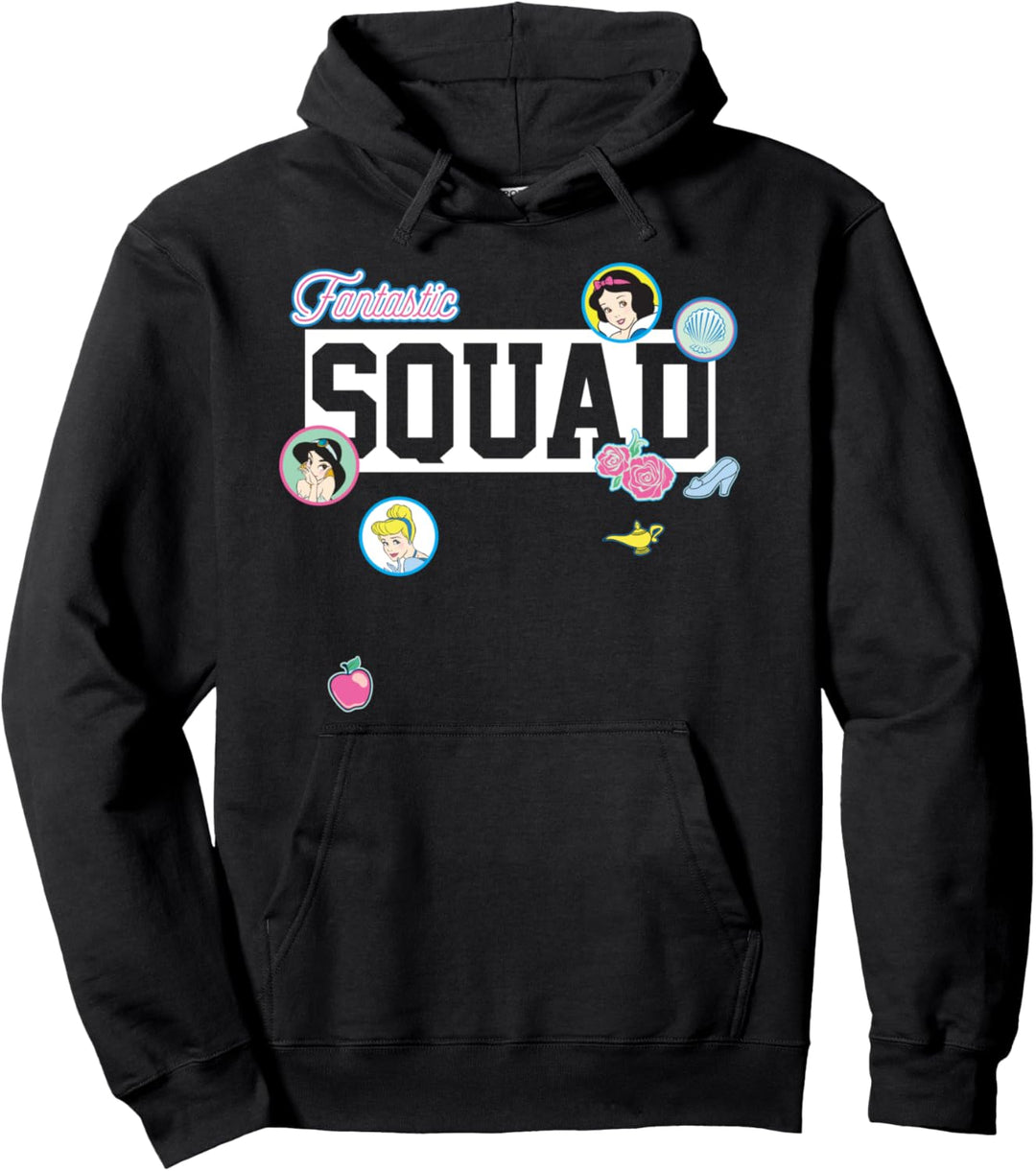 Disney Princess Fantastic Squad Sticker Collage Pullover Hoodie