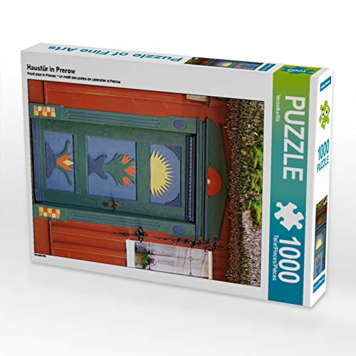 CALVENDO Puzzle Haustür in Prerow 1000 Teile Lege-Grösse 48 x 64 cm Foto-Puzzle Bild von Veronika Ri