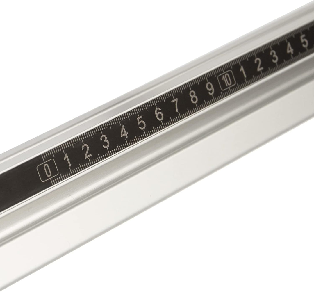 SCHMIDT systemprofile Längenanschlag B 2m Aluminium-Profil Säge-Anschlag Links-Rechts Massband 2x Ab
