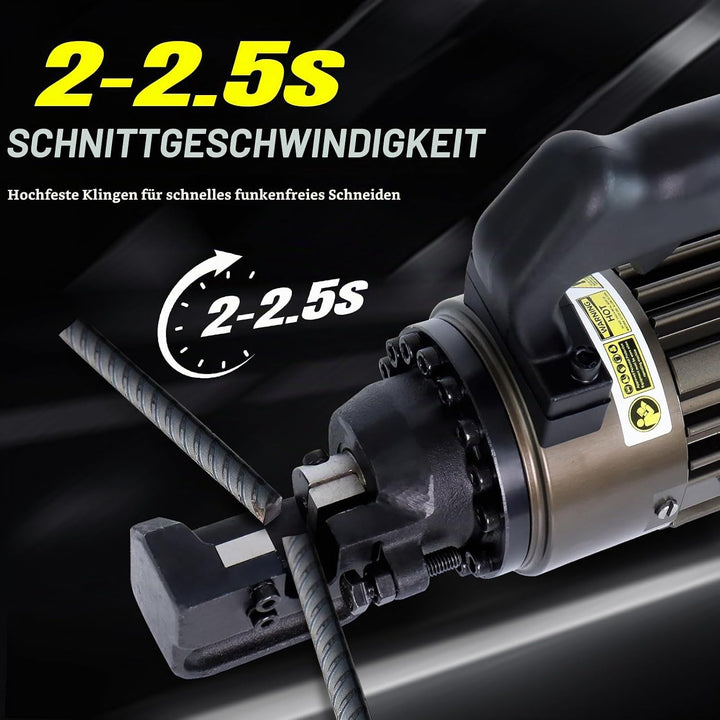 LOSCHEN Elektrisch-hydraulischer Betonstahlschneider, 900 W tragbarer Betonstahlschneider, schneidet