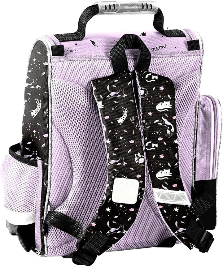 Katze Cat 8 Teile Set SCHULRANZEN Ranzen Tasche Schulrucksack Rucksack Federmappe Tornister Schultüt