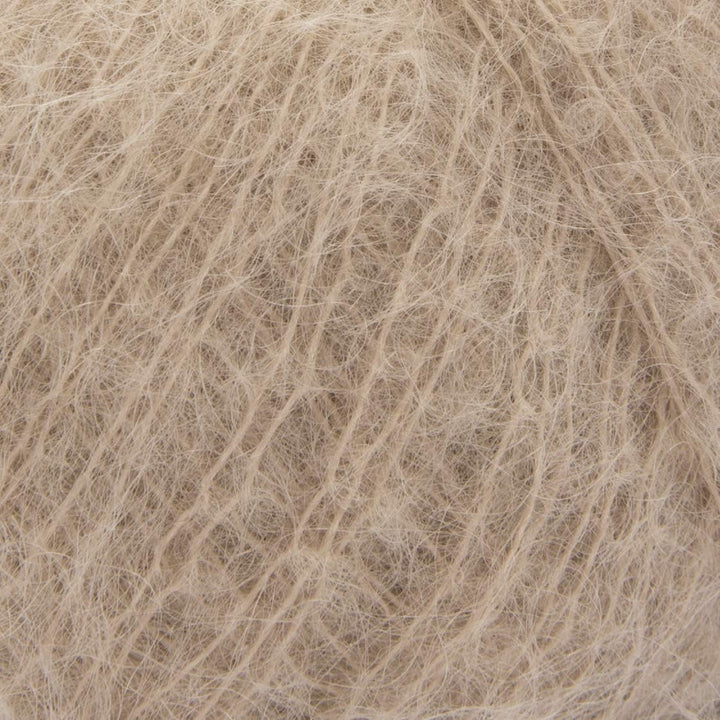 ggh Kid Box - 6 Knäuel Strickwolle aus Kid Mohair - Farbe 143 - Beige, 143 - Beige
