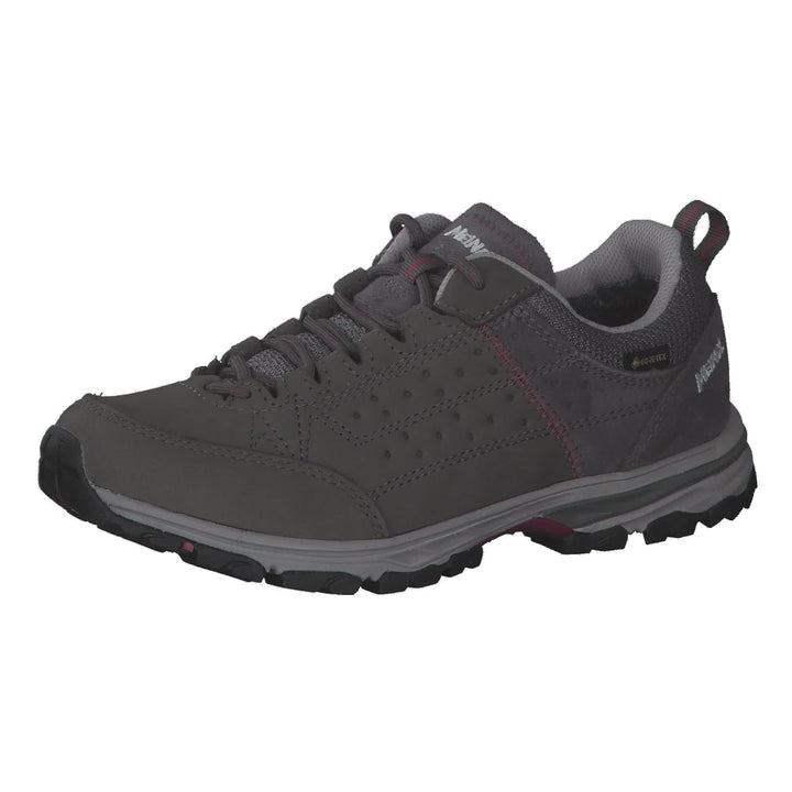 Meindl Damen Wanderschuhe Durban Lady GTX 35.5 EU Grau Bordeaux, 35.5 EU Grau Bordeaux