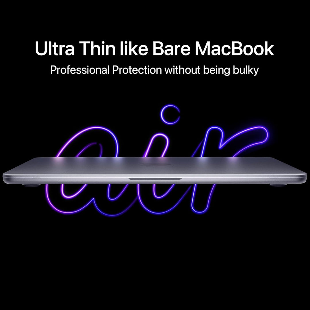 Soonjet für MacBook Air 15 Zoll Hülle M2 2023 Neu A2941 [Genau Wie Original-MacBook] [Nr.1 Ultradünn