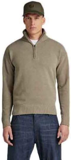 G-STAR RAW Herren Unisex Half Zip Loose Pullover Knits XS Grün (Shamrock D21958-c561-2199), XS Grün