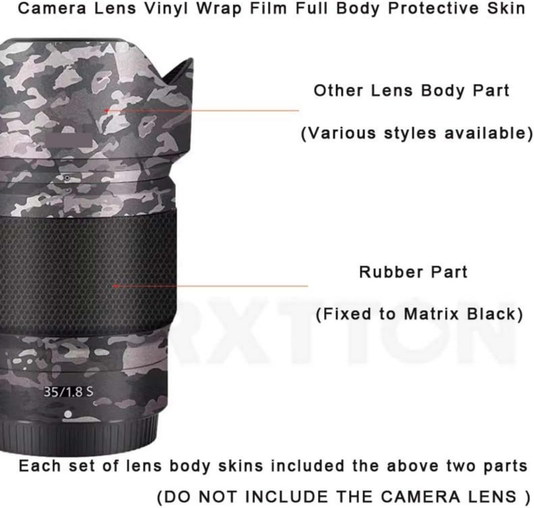 Skin Lens Camera Skin Wrap Vinyl Protective Sticker Photography Accessories for Sony FE 70-200mm F4