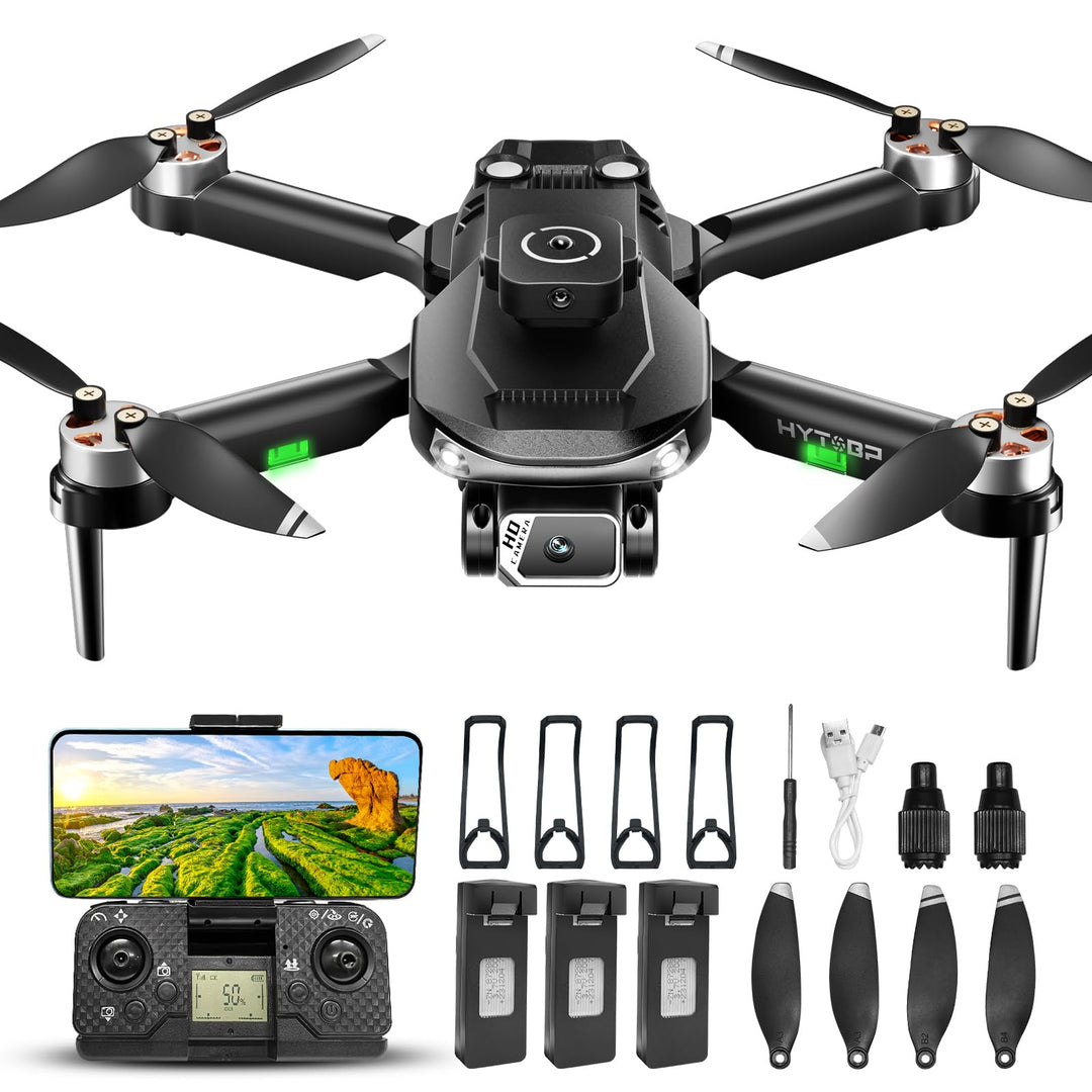 S165 Drohne mit Kamera 1080P für Erwachsene &amp; Anfänger,45 Minuten Flugzeit (3 Akkus), 5G WiFi Echtze