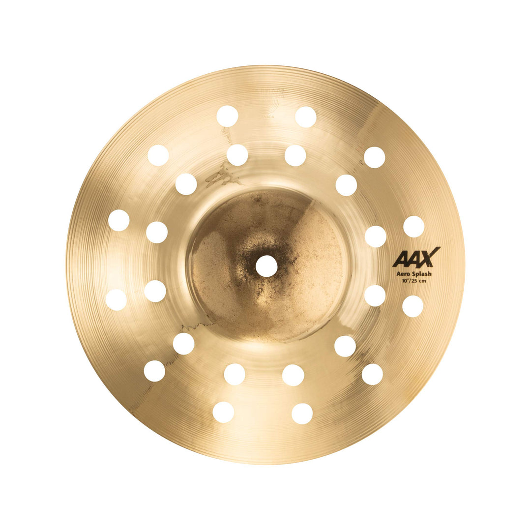 Sabian 10” AAX Aero Splash, Brillant Finish 10 Inch Aero Splash Brilliant Finish, 10 Inch Aero Splas
