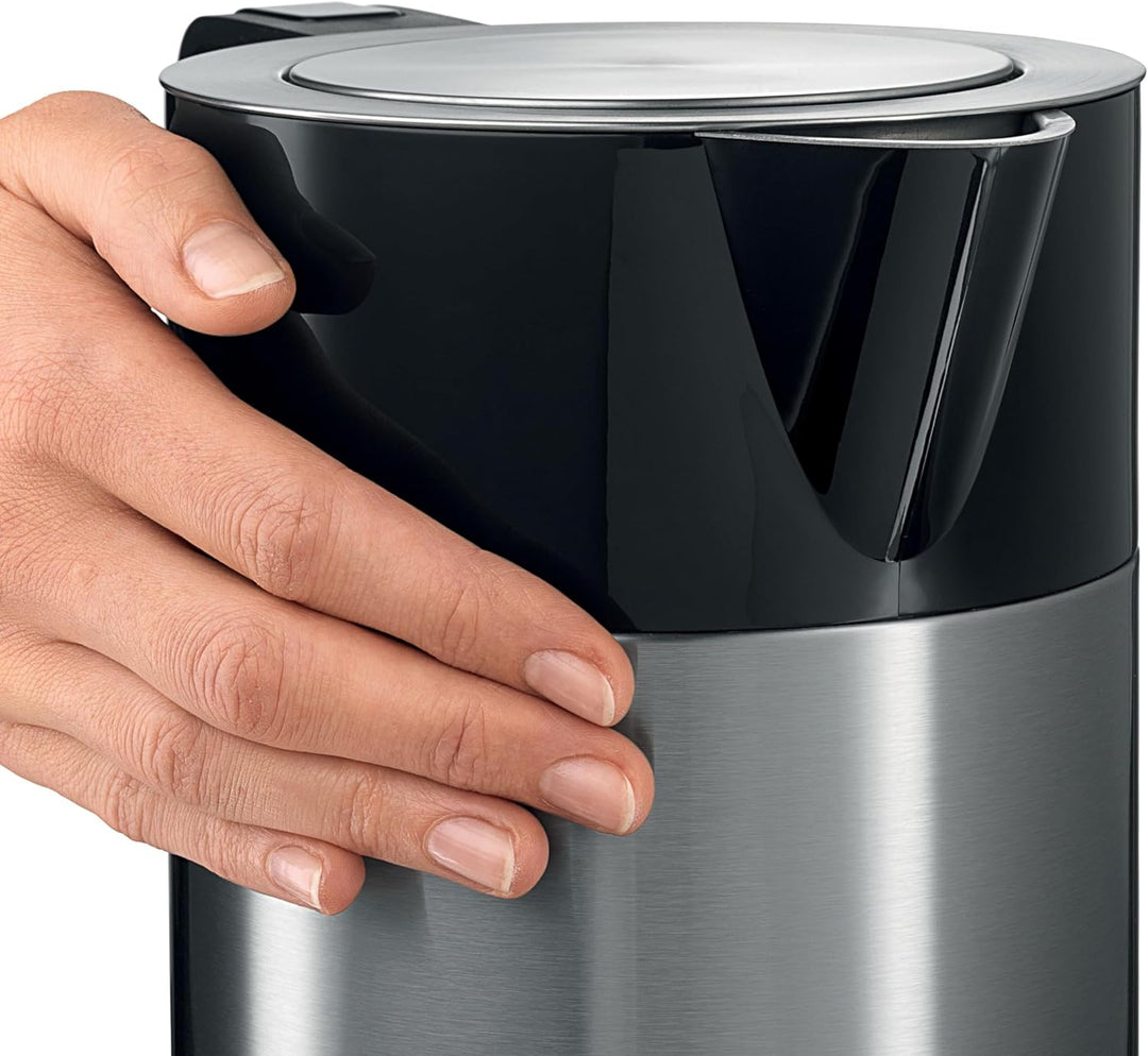 Bosch kabelloser Wasserkocher TWK7203, Abschaltautomatik, Überhitzungsschutz, 7 Temperatureinstellun