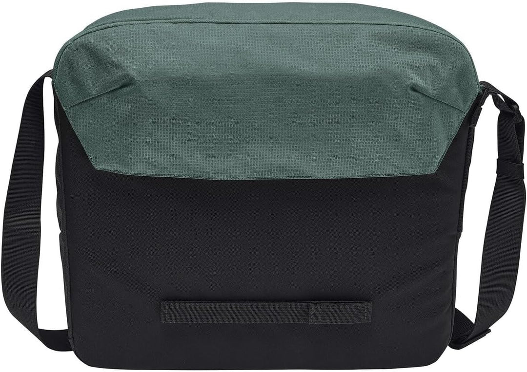 VAUDE Unisex Cycle Messenger M Fahrradtaschen Einheitsgrösse Black/Dusty Forest, Einheitsgrösse Blac