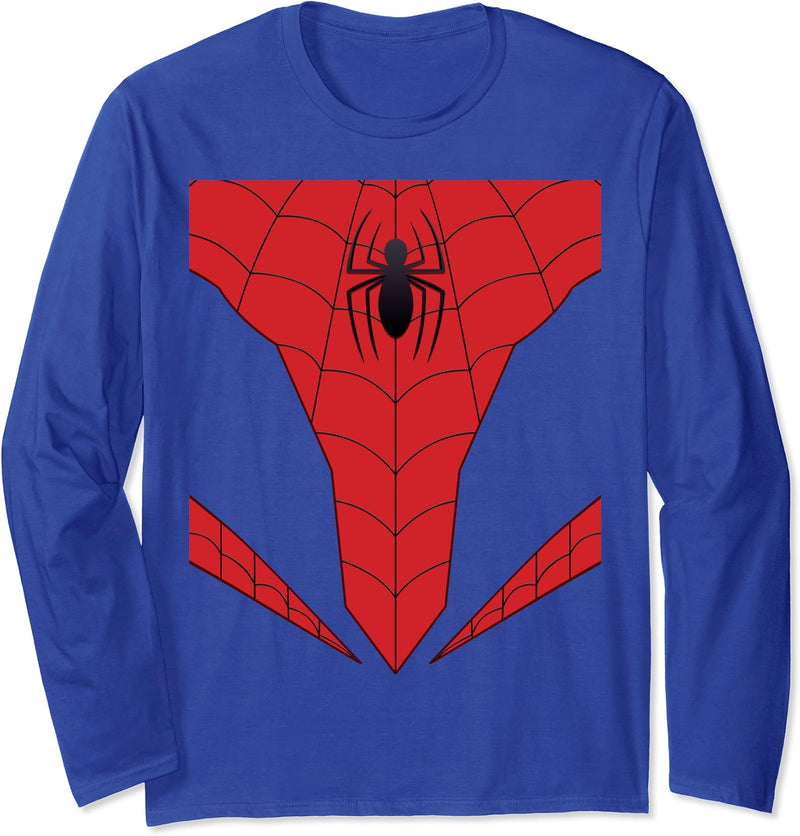 Marvel Spider-Man Peter Parker Costume Langarmshirt