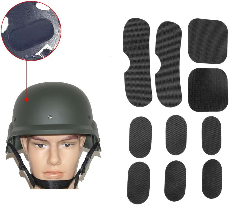 Helmpolster, Helm Unterlage Helmpads Set Ersatzschaum Eva Kits Taktische Schutzkissen mit Magic Stic