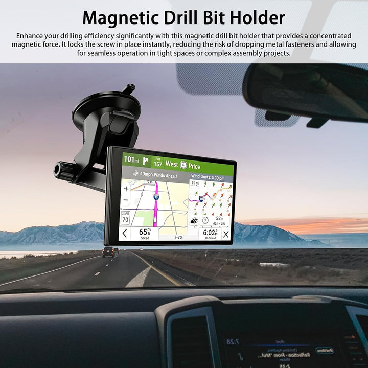 Saugnapfhalterung für Garmin, Ersatz Kugelgelenk Saugnapf Halterung, Halterung für Carplay Bildschir