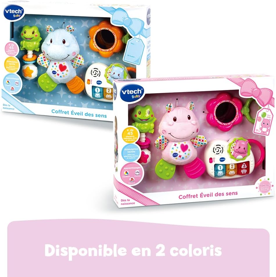 VTech – Geschenkset zur Geburt – Erste Baby-Spielzeuge