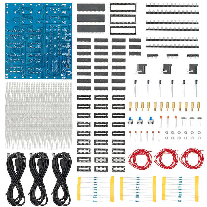 AZDelivery 3 x 3D LED Cube 8x8x8 Würfel Bausatz Lichtmatrix für Elektronik-labor Projekte programmie