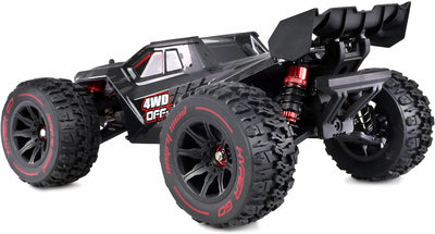 Amewi 22659 Hyper GO Truggy brushless 4WD 1:14 RTR schwarz inkl. inkl. Wheelie-Bar, Ersatzteile, Gol