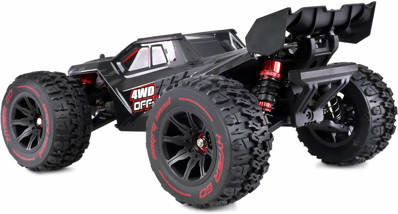 Amewi 22659 Hyper GO Truggy brushless 4WD 1:14 RTR schwarz inkl. inkl. Wheelie-Bar, Ersatzteile, Gol