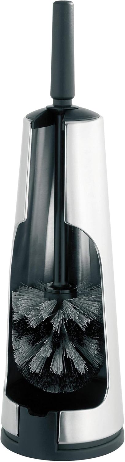 Brabantia Toilettenbürstengarnitur Classic - Matt Steel Matt Steel Toilettenbürste und Halter, Matt